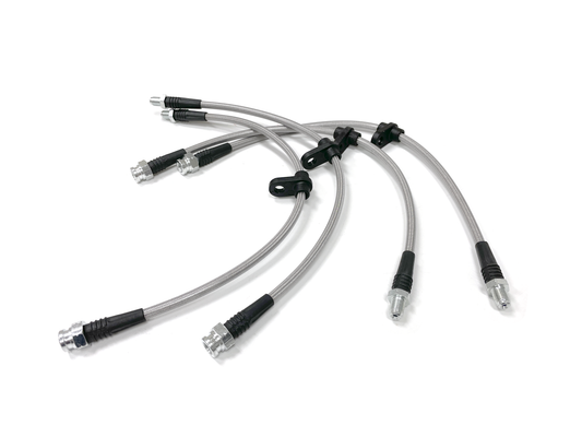 FSWERKS Stainless Steel Braided Brake Lines - Ford Focus 2012-2018