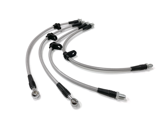 FSWERKS Stainless Steel Braided Brake Lines - Ford Fiesta ST 2014-2019