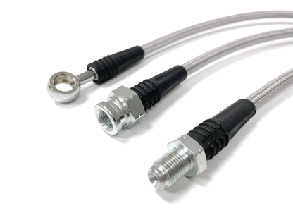 FSWERKS Stainless Steel Braided Brake Lines - Ford Fiesta ST 2014-2019