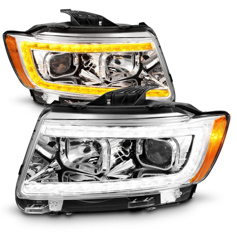 ANZO 11-13 Jeep Grand Cherokee (Factory Halogen Only) Projector Headlights - 111569-C-Dub Tech