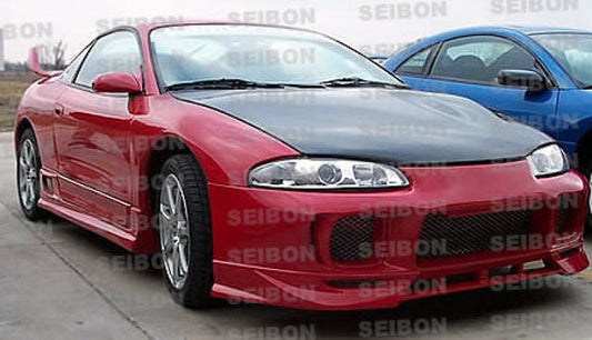 Seibon 95-99 Mitsubishi Eclipse OEM Carbon Fiber Hood - HD9599MITEC-OE