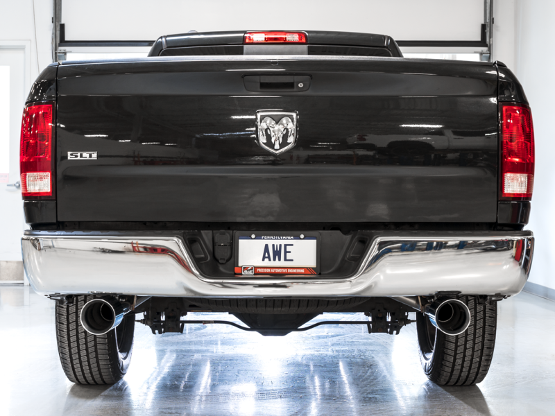 AWE Tuning 09-18 RAM 1500 5.7L (w/Cutouts) 0FG Dual Rear - 3015-32002-C-Dub Tech