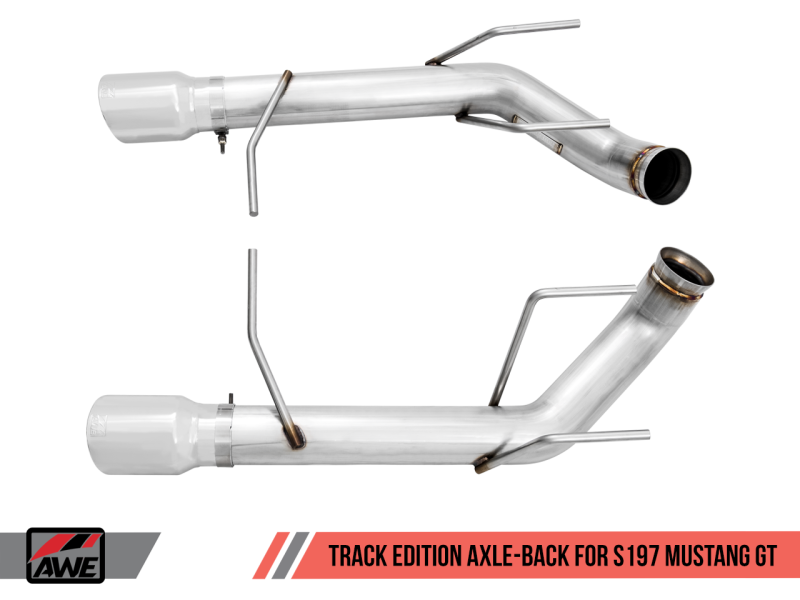 AWE Tuning S197 Mustang GT Axle-back Exhaust - Track Edition - 3020-32040-C-Dub Tech