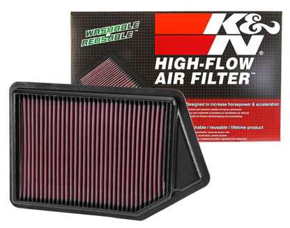 K&N Replacement Air Filter 13-14 Honda Accord L4-2.4L F/I - 33-2498