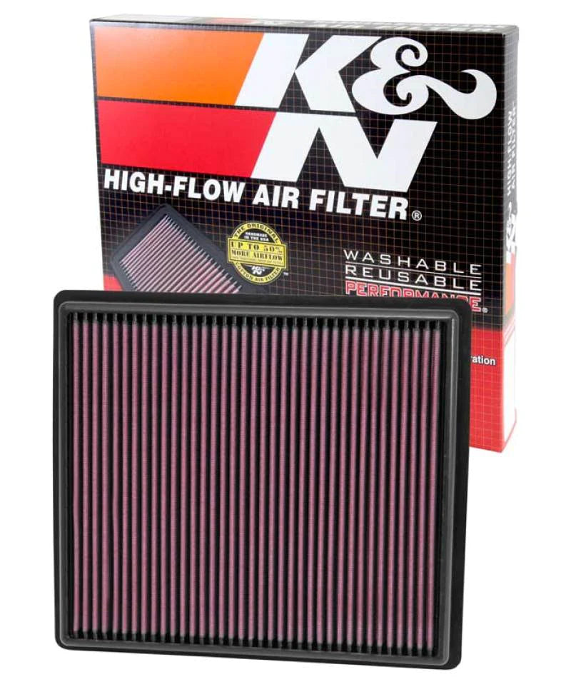 K&N Replacement Air Filter - Panel for 13 Chevrolet Malibu - 33-2497