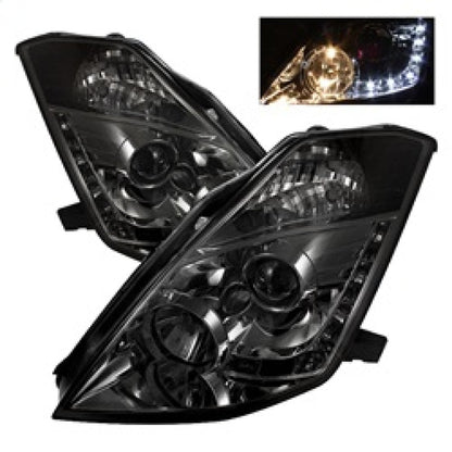 Spyder Nissan 350Z 03-05 Projector Headlights Halogen Model Only - - 5064752