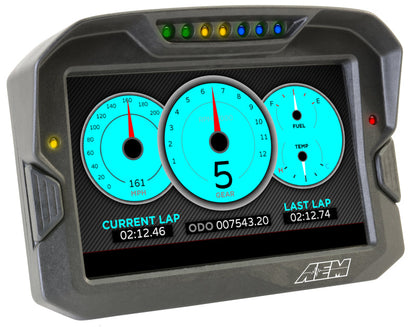 AEM CD-7 Non Logging Race Dash Carbon Fiber Digital Display - 30-5700-C-Dub Tech