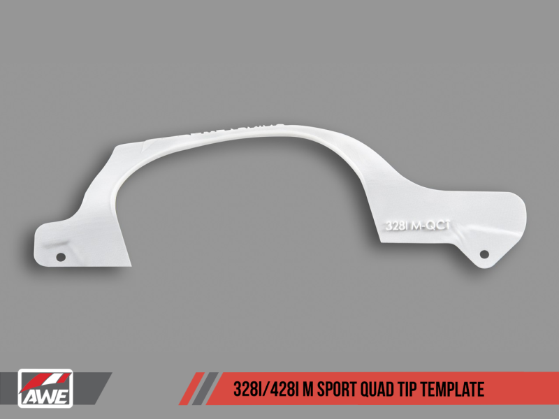 AWE Tuning BMW F3X 428i M Sport Quad Tip Marking - 6510-11020-C-Dub Tech