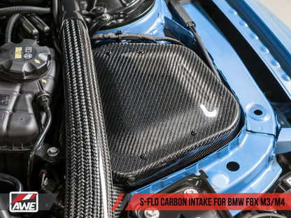 AWE Tuning BMW F8x M3/M4 S-FLO Carbon Intake - 2660-13038-C-Dub Tech