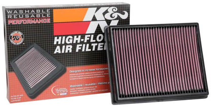 K&N 17-19 Ssanyong Rexton L4-2.2L DSL Replacement Drop In Air - 33-3135