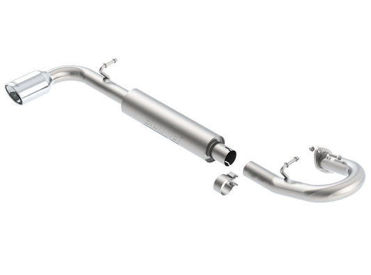 Borla 11-15 Scion tC Coupe 2dr 2.5L 4cyl SS Exhaust - 11813-C-Dub Tech
