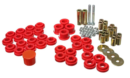 Energy Suspension Chrysler/Dodge Red Rear End Control Arm Bushing Set - 5.3141R