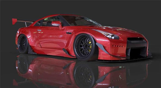 GReddy Rocket Bunny R35 V2 Front Splitter Plate - 17020634