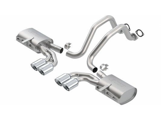 Borla 97-04 Chevrolet Corvette 5.7L 8cyl S-Type SS Catback Exhaust - 140427