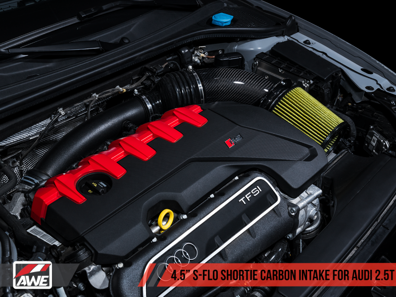 AWE Tuning Audi RS3 / TT RS S-FLO Shortie Carbon - 2660-15046-C-Dub Tech