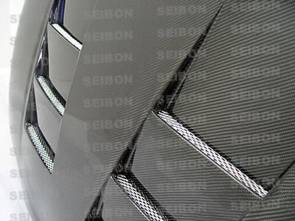 Seibon 93-98 Toyota Supra (JZA80L) TS Style Carbon Fiber Hood - HD9398TYSUP-TS