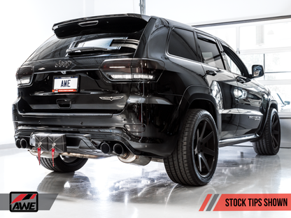 AWE Tuning 2020 Jeep Grand Cherokee SRT/Trackhawk Track Edition Exhaust - 3020-31023-C-Dub Tech