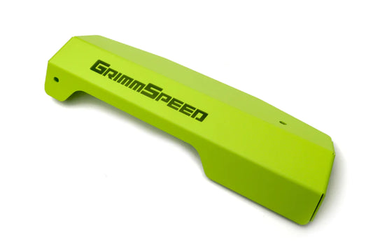 GrimmSpeed 15+ Subaru WRX Pulley Cover - Neon Green Powdercoat - 099051