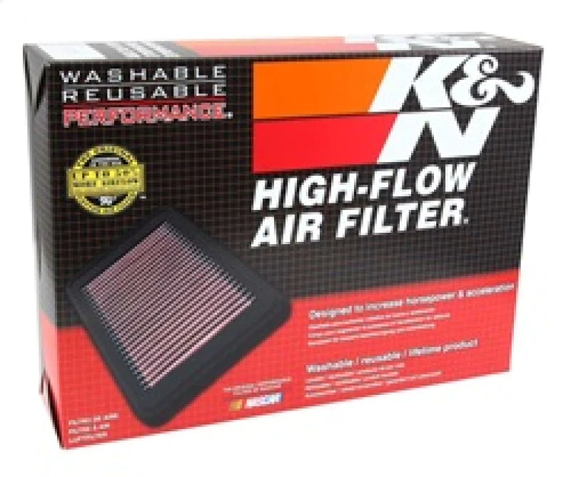 K&N Replacement Unique Air Filter for 2009-2014 Mercedes-Benz C/CLS/E/GLK/ML/S/SLK Class - E-2998