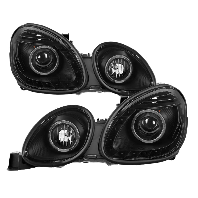 Xtune Lexus GS300/GS400/GS430 98-05 Halogen Only Halo Projector Headlights Black - 9027826