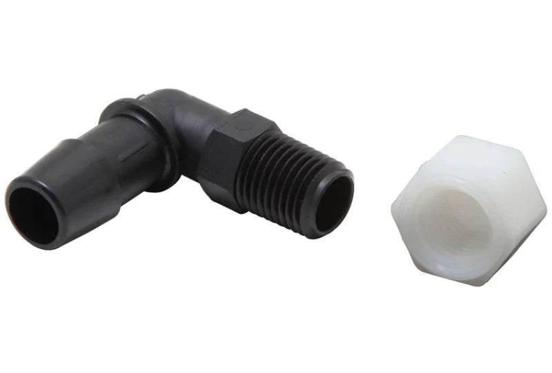 K&N Air Filter Vent Kit - White - 90 Degree - 85-1120