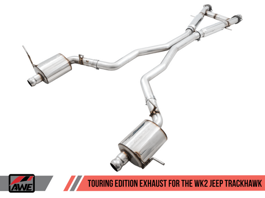 AWE Tuning 2020 Jeep Grand Cherokee SRT/Trackhawk Touring Edition Exhaust - 3015-31017-C-Dub Tech