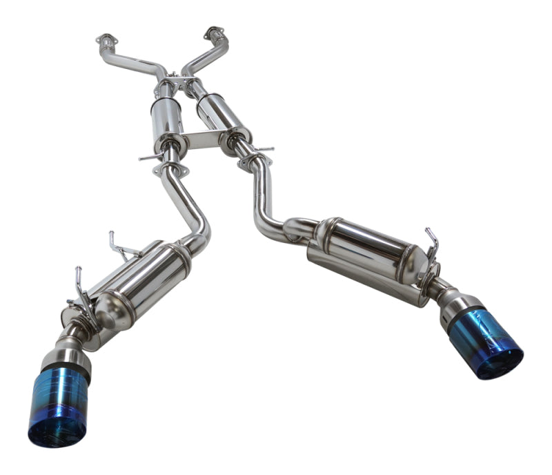 HKS 09+ 370z Dual Hi-Power Titanium Tip Catback Exhaust (requires - 32009-BN004