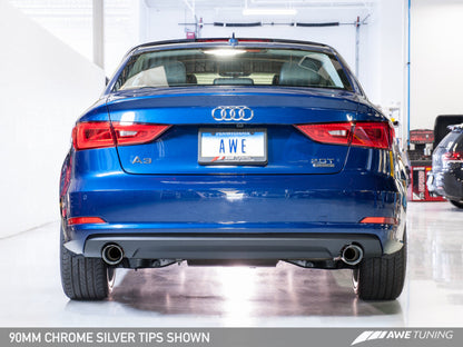 AWE Tuning Audi 8V A3 Touring Edition Exhaust - Dual - 3015-32056-C-Dub Tech