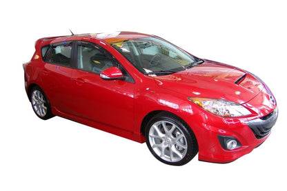 AVS 10-13 Mazda 3 (5 Door Sport) Ventvisor Outside Mount - 94325-C-Dub Tech
