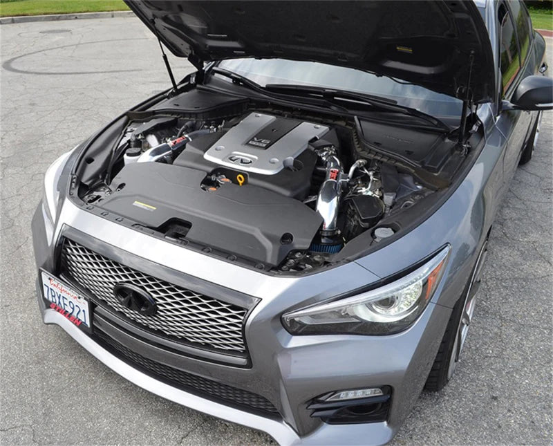 Injen 14 Infiniti Q50 3.7L V6 Black Dual Short Ram - SP1999BLK