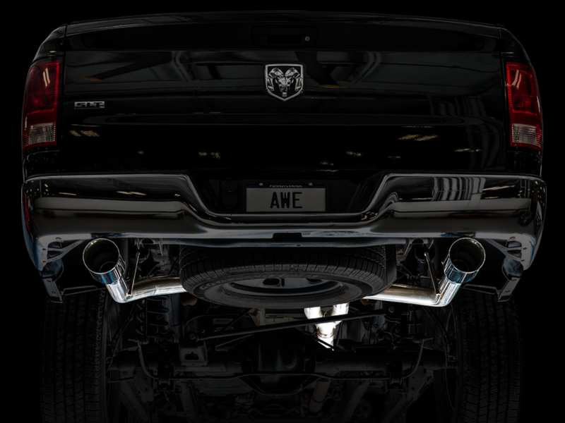 AWE Tuning 09-18 RAM 1500 5.7L (w/Cutouts) 0FG Dual Rear - 3015-32002-C-Dub Tech