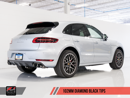 AWE Tuning Porsche Macan Track Edition Exhaust System - Diamond - 3020-43040-C-Dub Tech