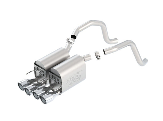 Borla 05-08 Chevrolet Corvette Coupe/Conv 6.0L/6.2L 8cyl Aggressive ATAK Exhaust - 11816-C-Dub Tech