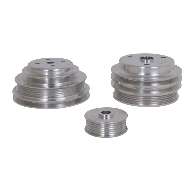 BBK 85-97 GM Truck 305 350 Underdrive Pulley Kit - - 1598-C-Dub Tech