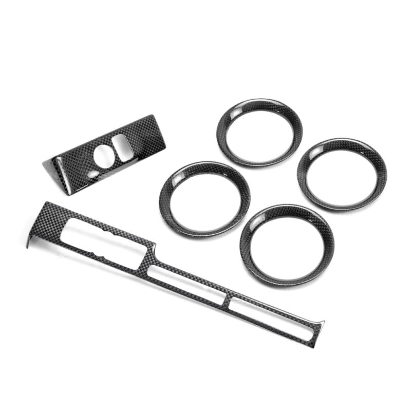 Seibon 09-14 Nissan GTR Carbon Fiber Interior Center Control Trim - CFI0910NSGTR-D