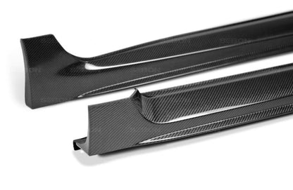 Seibon 15+ Subaru WRX/STI OEM Style Carbon Fiber Side Skirts - SS15SBIMP-OE