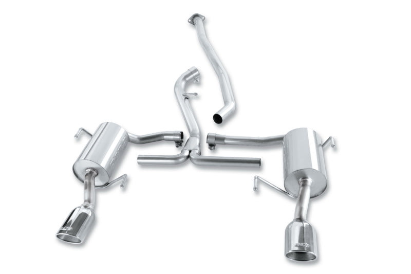 Borla 08-10 Subaru Impreza 2.5i Sedan 4DR SS Catback Exhaust - 140324-C-Dub Tech