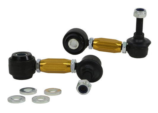 Whiteline 90-97 Mazda Miata Adjustable Front Sway Bar Links - KLC203