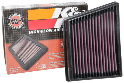 K&N 17-18 Ford Fiesta VII L4-1.0L F/I Drop In Air - 33-3117