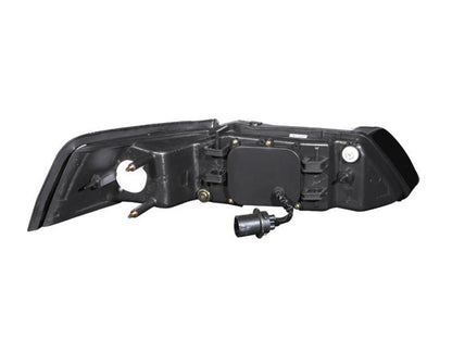 ANZO 1999-2004 Ford Mustang Projector Headlights Black - 121042-C-Dub Tech