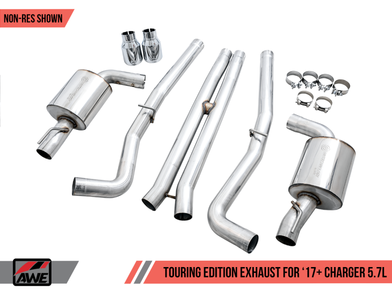 AWE Tuning 2017+ Dodge Charger 5.7L Touring Edition Exhaust - - 3020-32060-C-Dub Tech