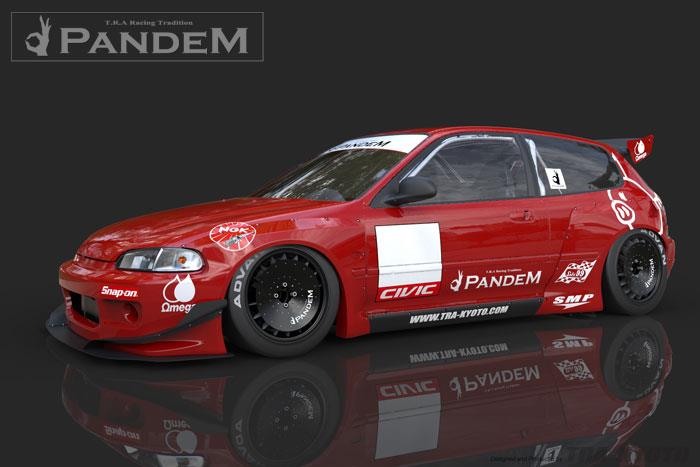 GReddy Honda Civic EG Rocket Bunny Rear Wing V1.5 - 17050122