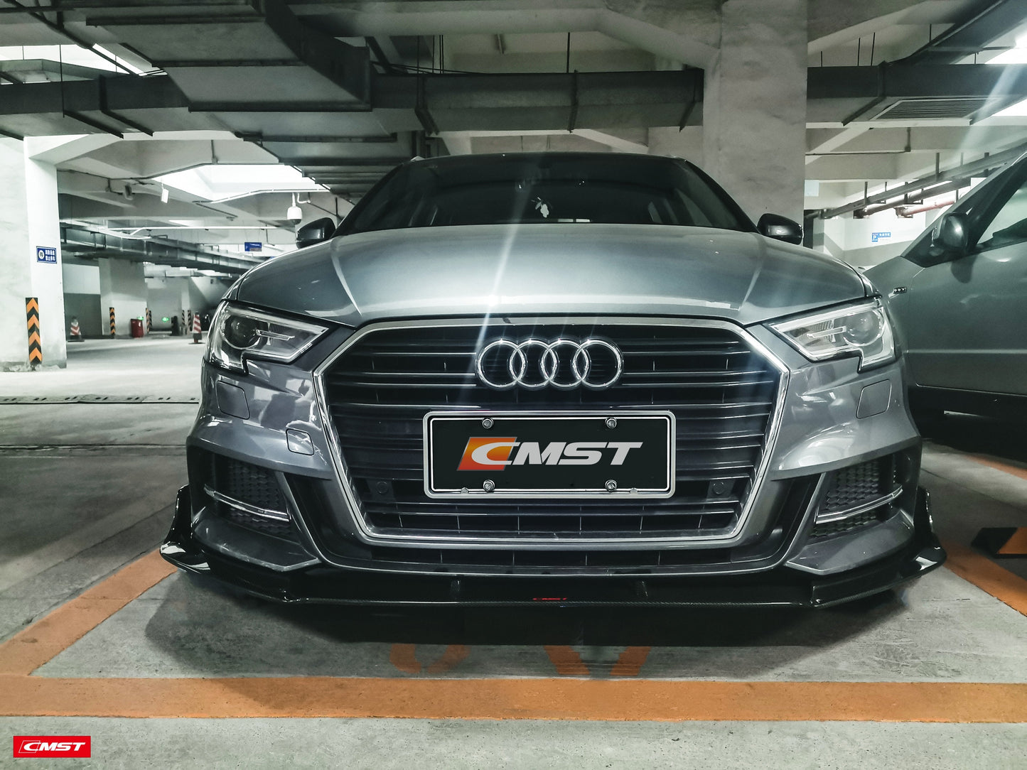 CMST Tuning Carbon Fiber Front Lip for Audi A3 S Line & S3 2017-2020