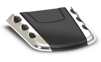 AVS Universal Hood Scoop - Smoke - 80012-C-Dub Tech