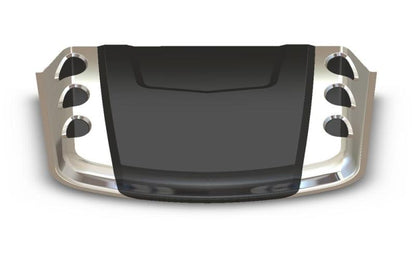 AVS Universal Hood Scoop - Smoke - 80012-C-Dub Tech