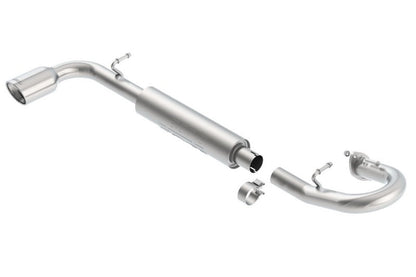 Borla 11-15 Scion tC Coupe 2dr 2.5L 4cyl SS Exhaust - 11813-C-Dub Tech
