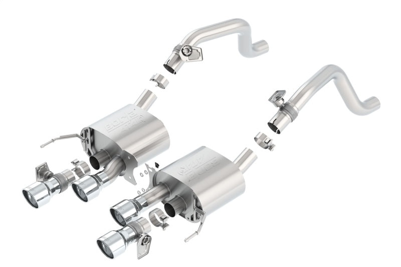 Borla 2014 Chevrolet Corvette C7 6.2L 8cyl ATAK Exhaust w/ - 11875