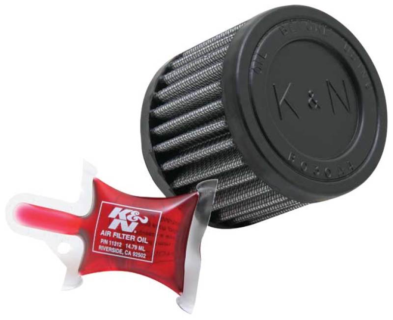 K&N Universal Clamp-On Air Filter 1-11/16in FLG / 3in OD - RU-1130