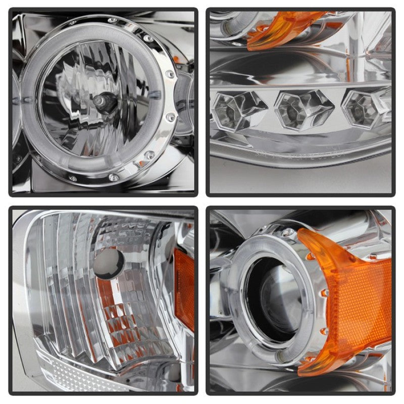 Spyder Dodge Ram 1500 02-05/Ram 2500 03-05 Projector Headlights LED - 5009982