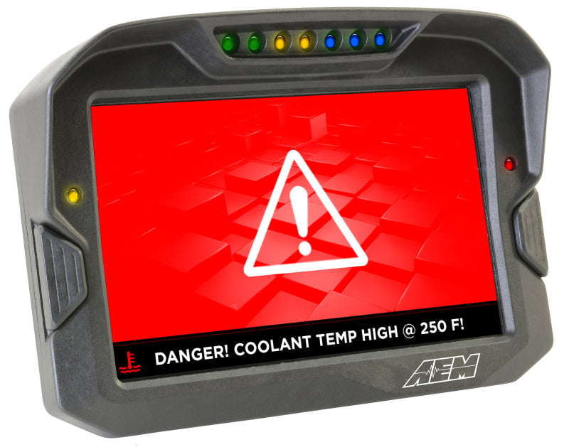 AEM CD-7 Non Logging Race Dash Carbon Fiber Digital Display - 30-5700-C-Dub Tech
